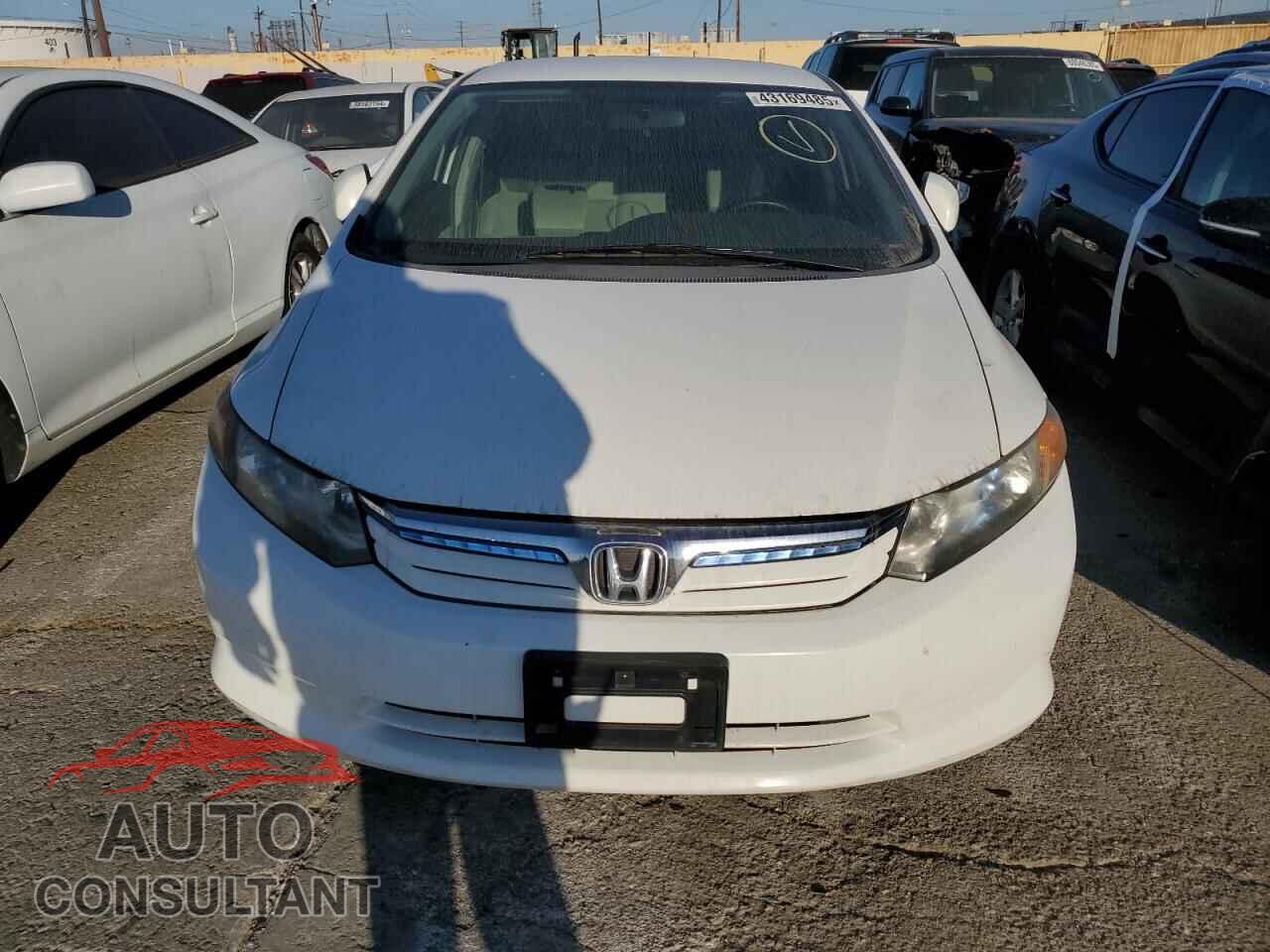 HONDA CIVIC 2012 - JHMFB4F2XCS000289