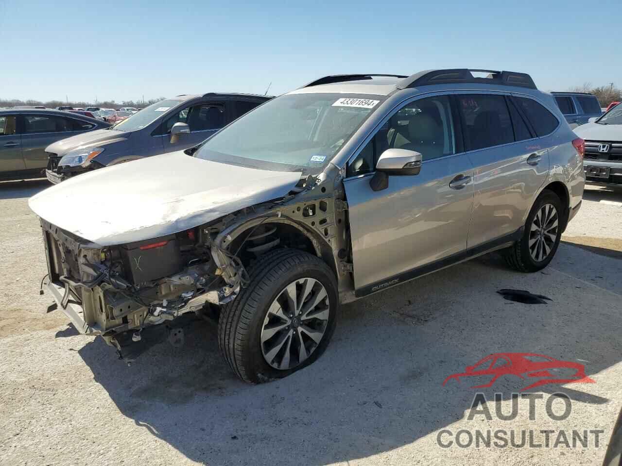 SUBARU OUTBACK 2016 - 4S4BSBNC9G3263576