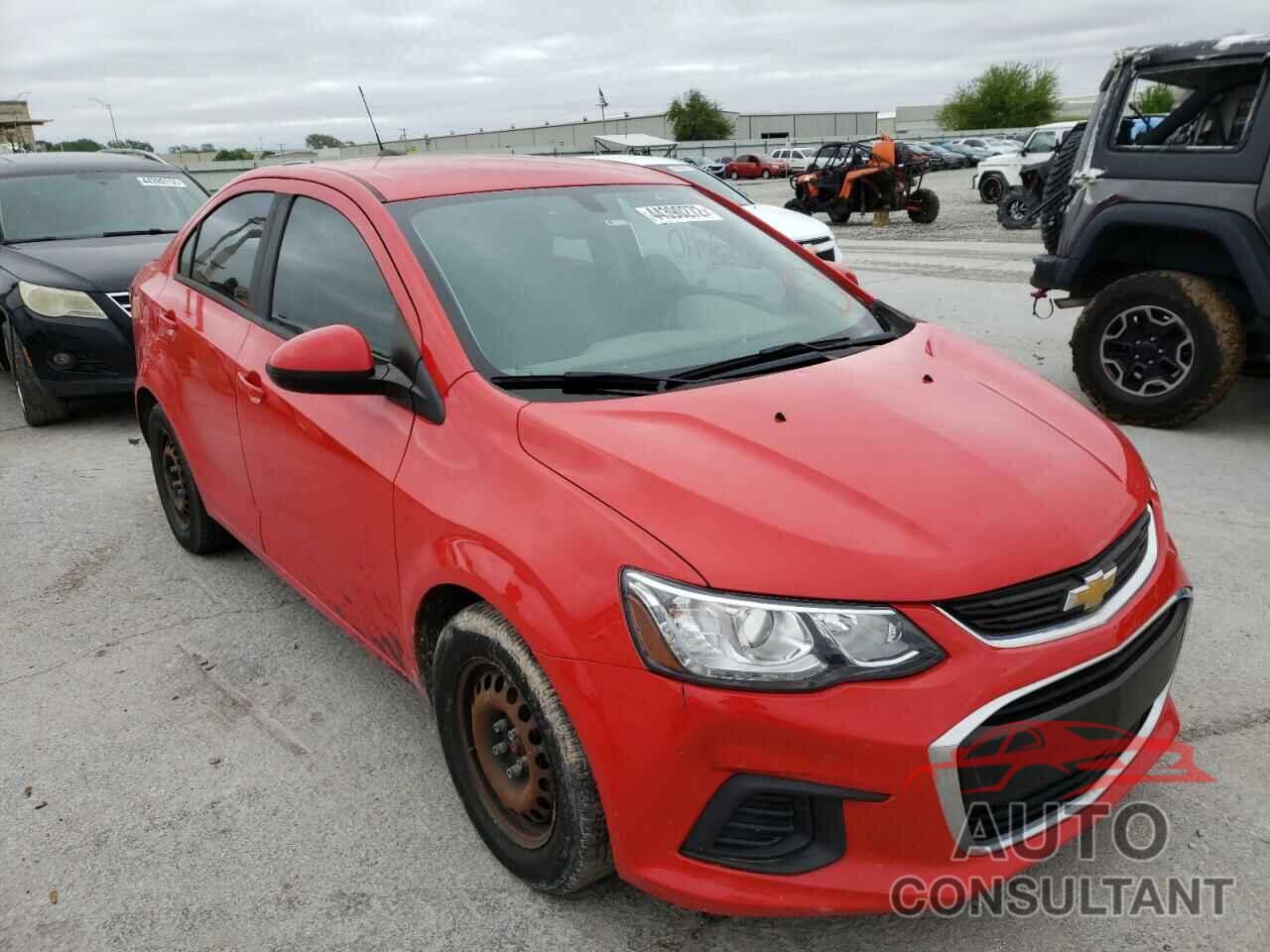 CHEVROLET SONIC 2017 - 1G1JB5SH7H4174837