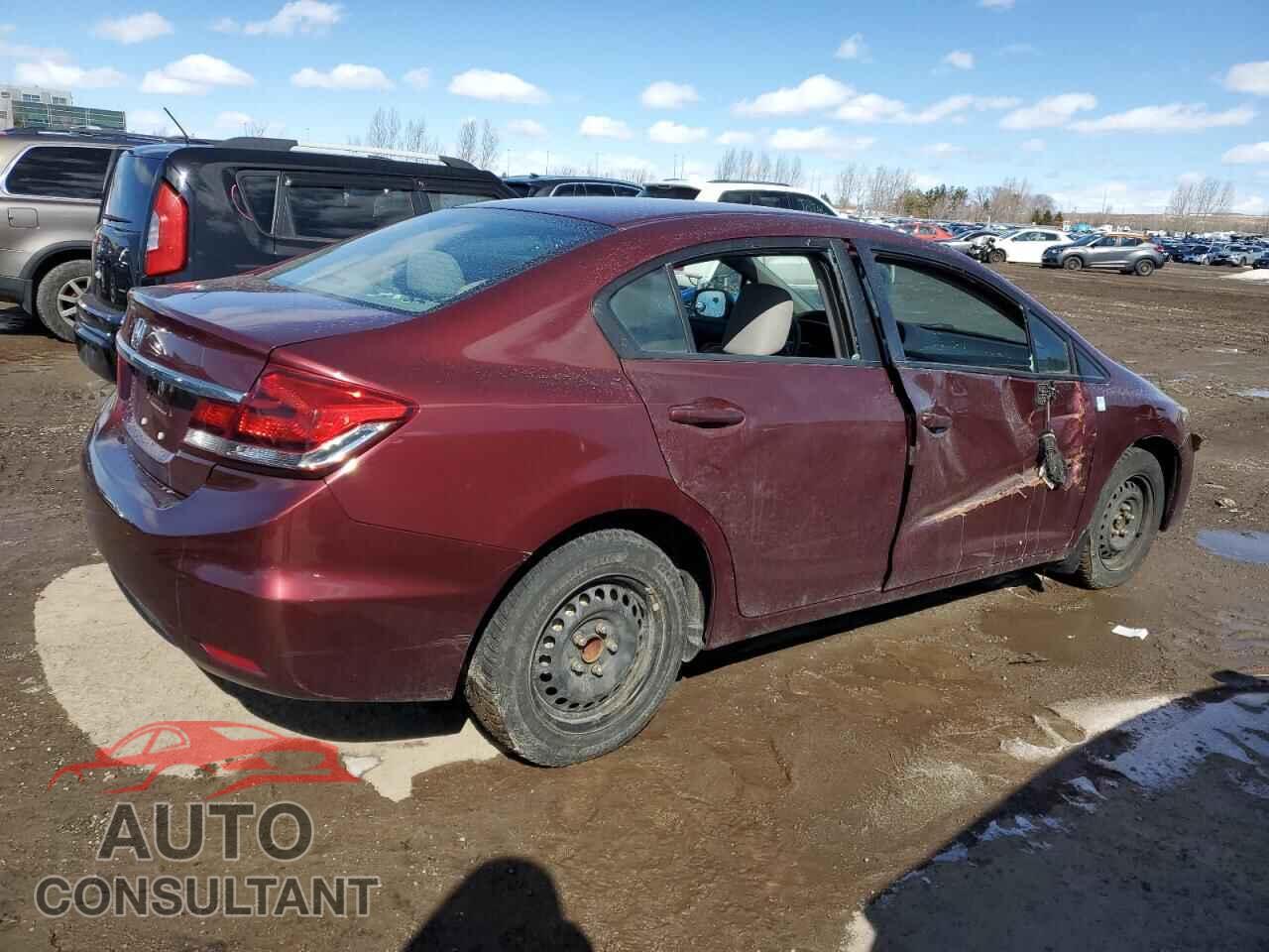 HONDA CIVIC 2013 - 2HGFB2F46DH017432