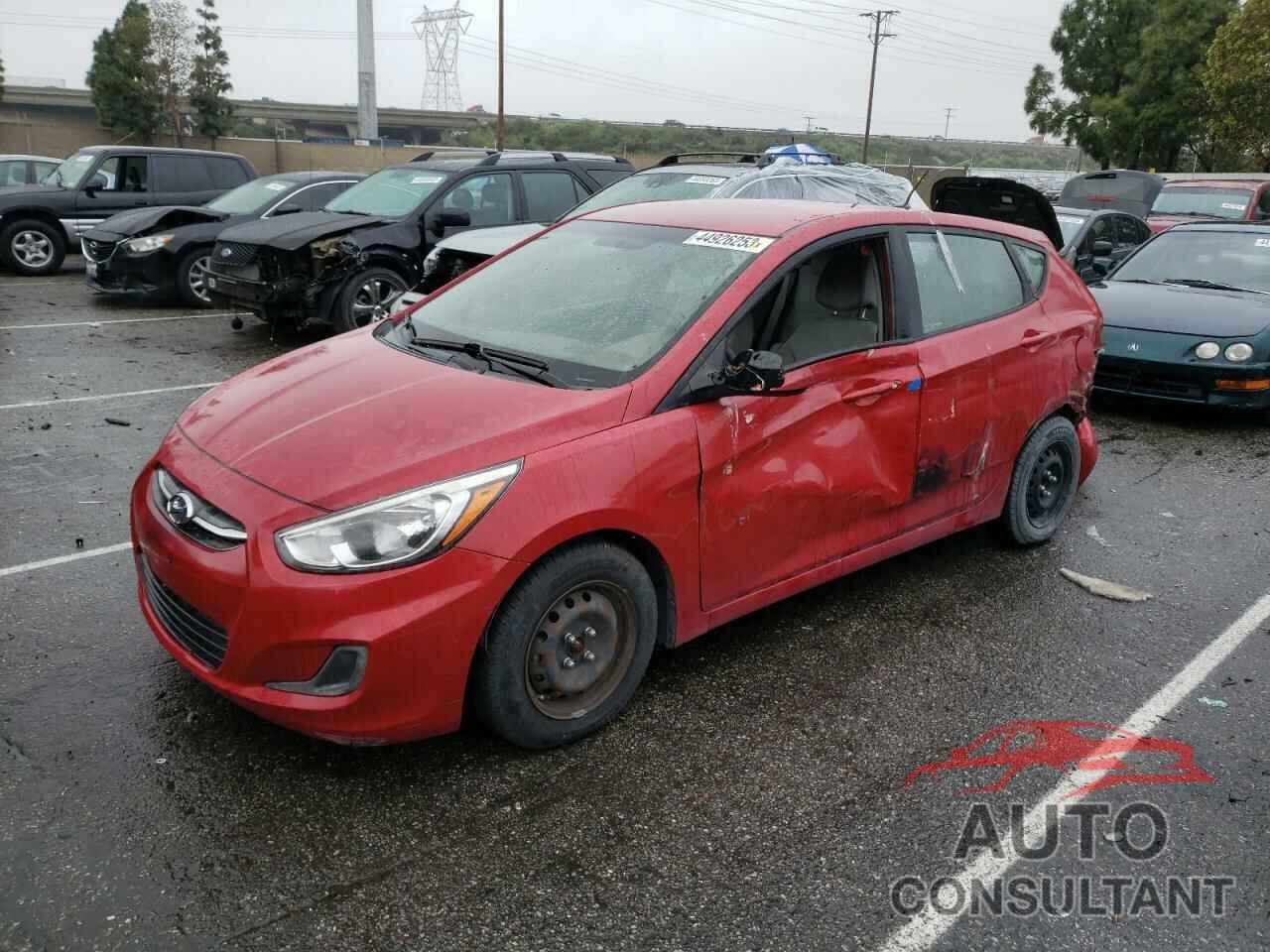 HYUNDAI ACCENT 2017 - KMHCT5AE8HU298972