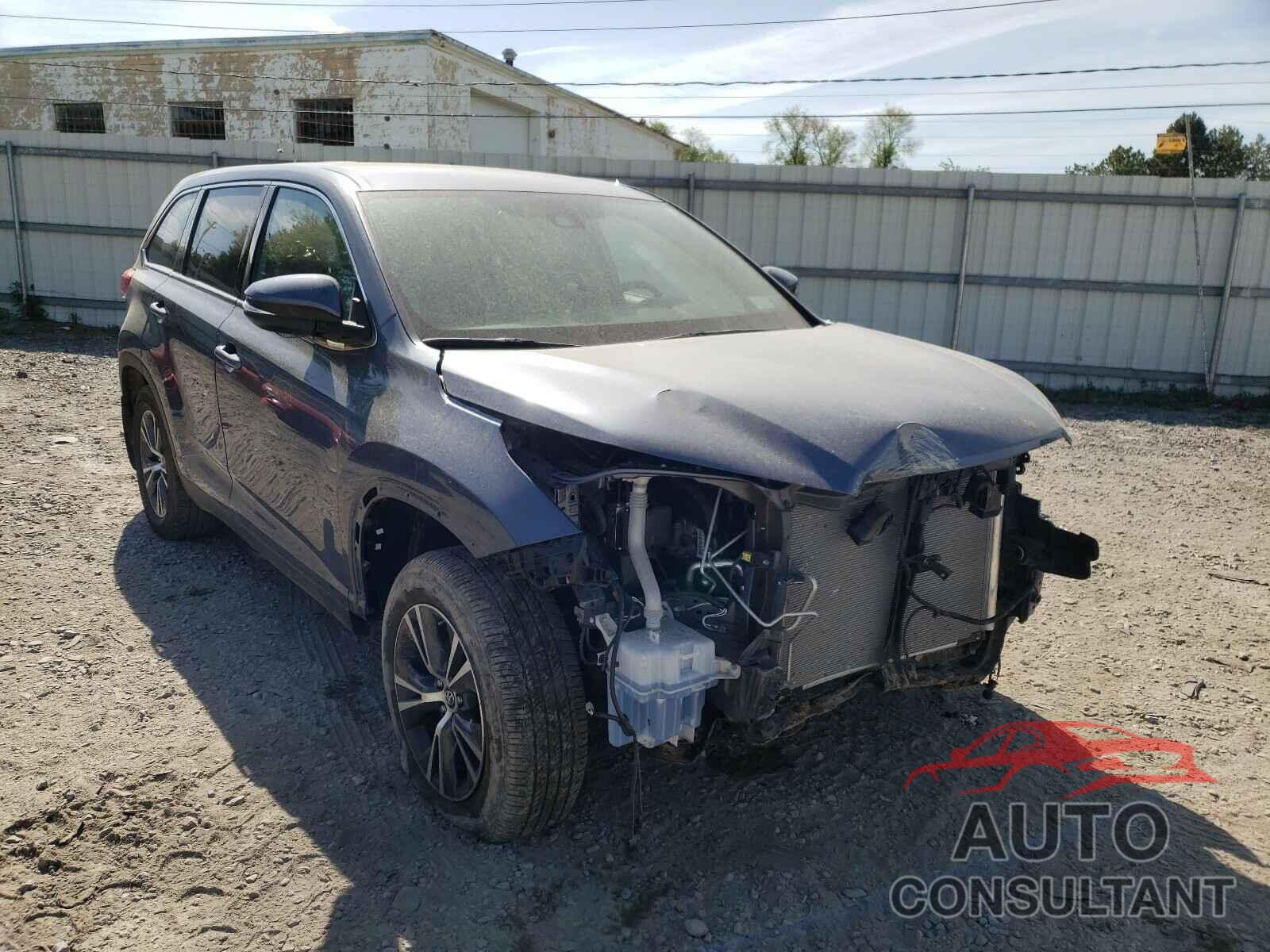 TOYOTA HIGHLANDER 2019 - 5TDBZRFH7KS931160