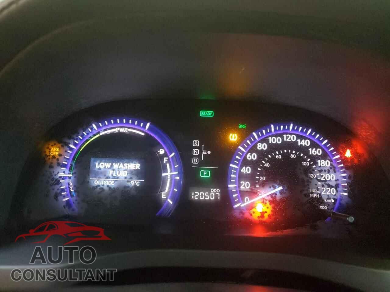 LEXUS HS 2011 - JTHBB1BA1B2042536