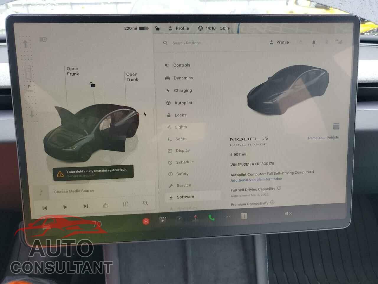TESLA MODEL 3 2024 - 5YJ3E1EAXRF830179