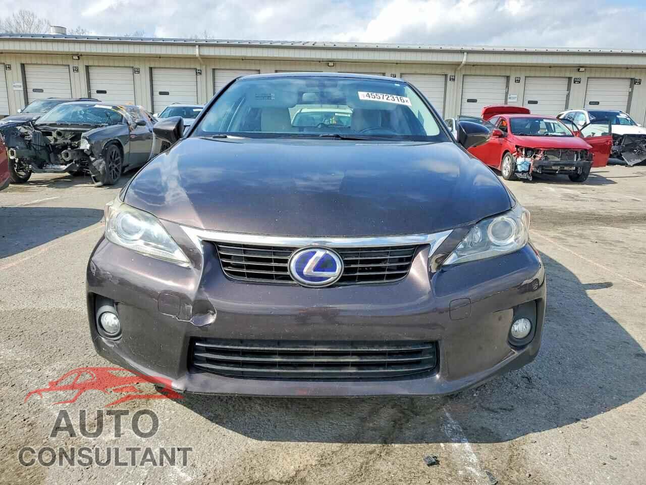 LEXUS CT 200 2012 - JTHKD5BH4C2116757
