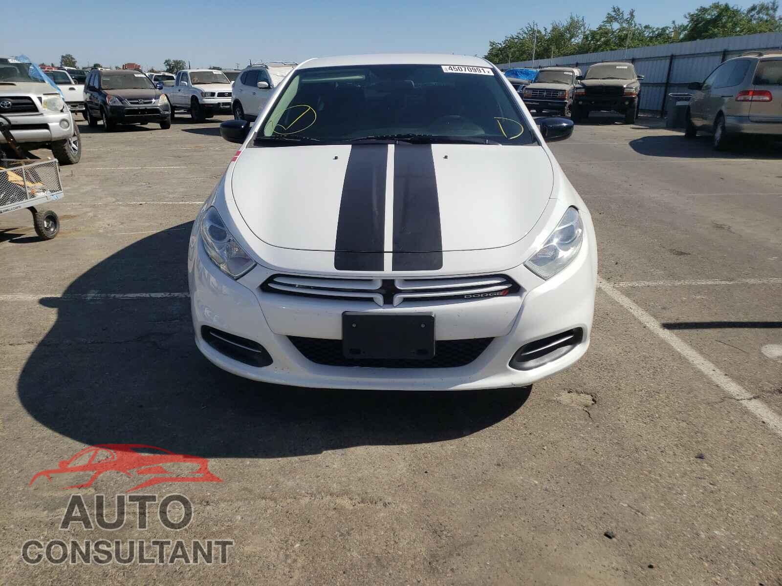DODGE DART 2016 - 1C3CDFAA4GD797663