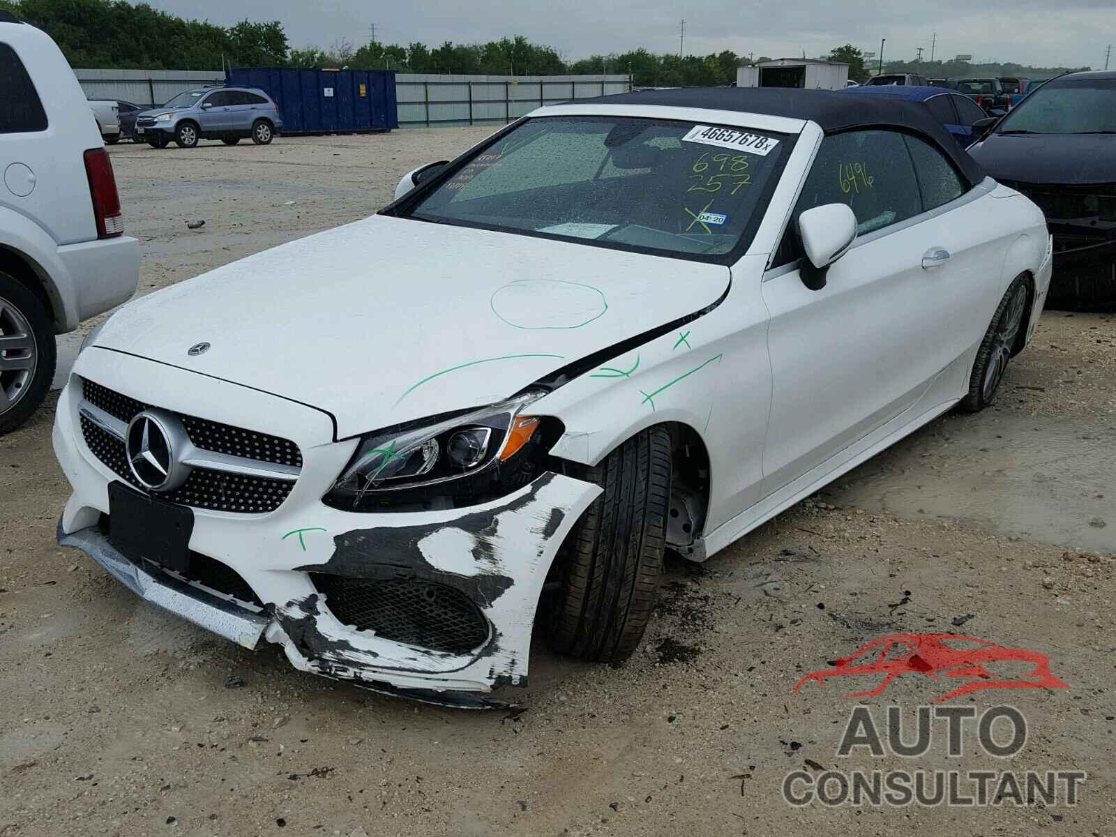 MERCEDES-BENZ C CLASS 2018 - WDDWK4JB6JF698257