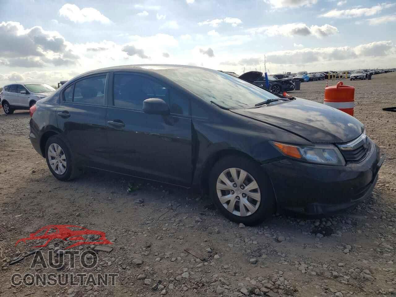 HONDA CIVIC 2012 - 19XFB2F55CE109827