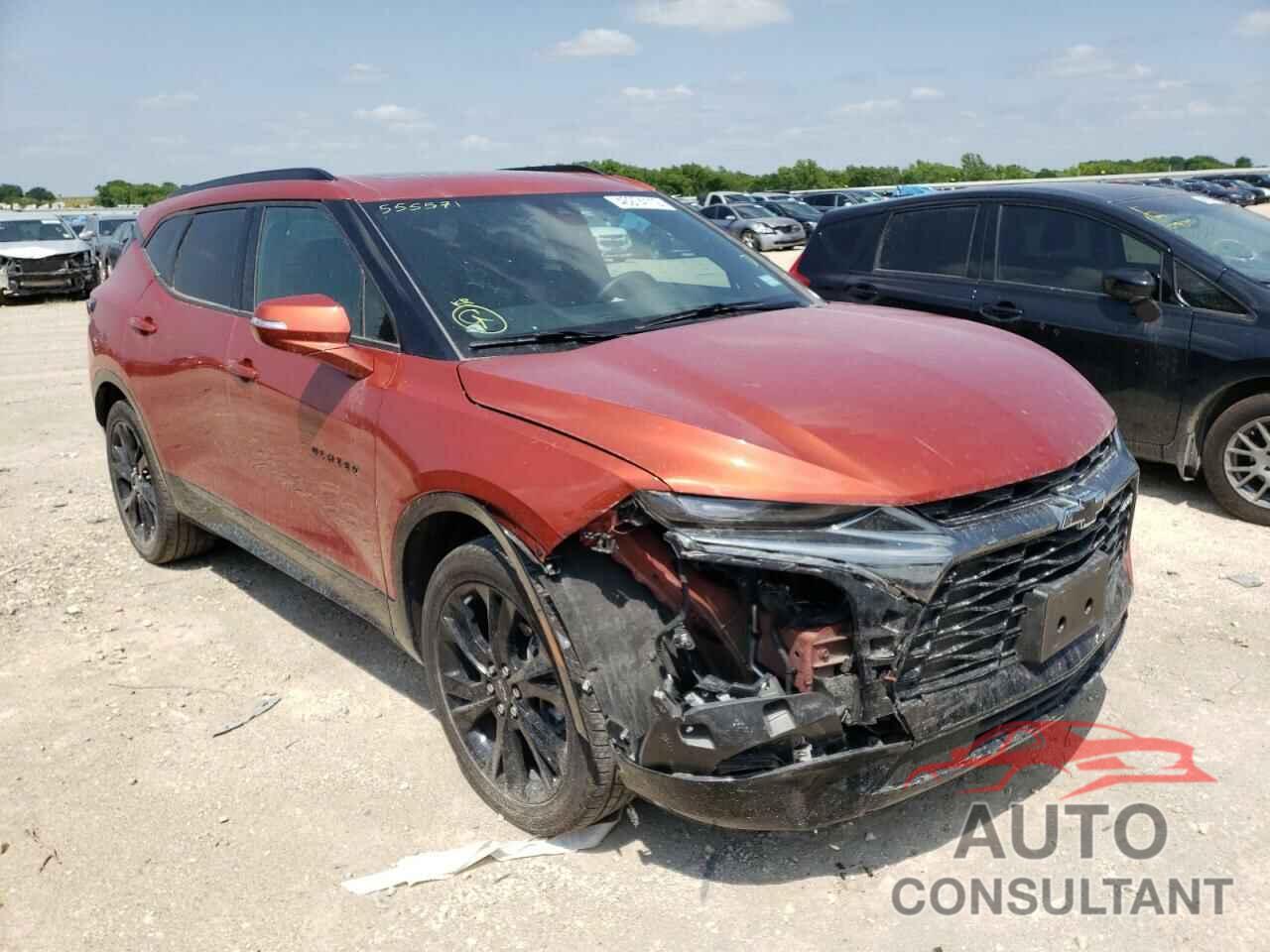 CHEVROLET BLAZER 2021 - 3GNKBERS7MS555571