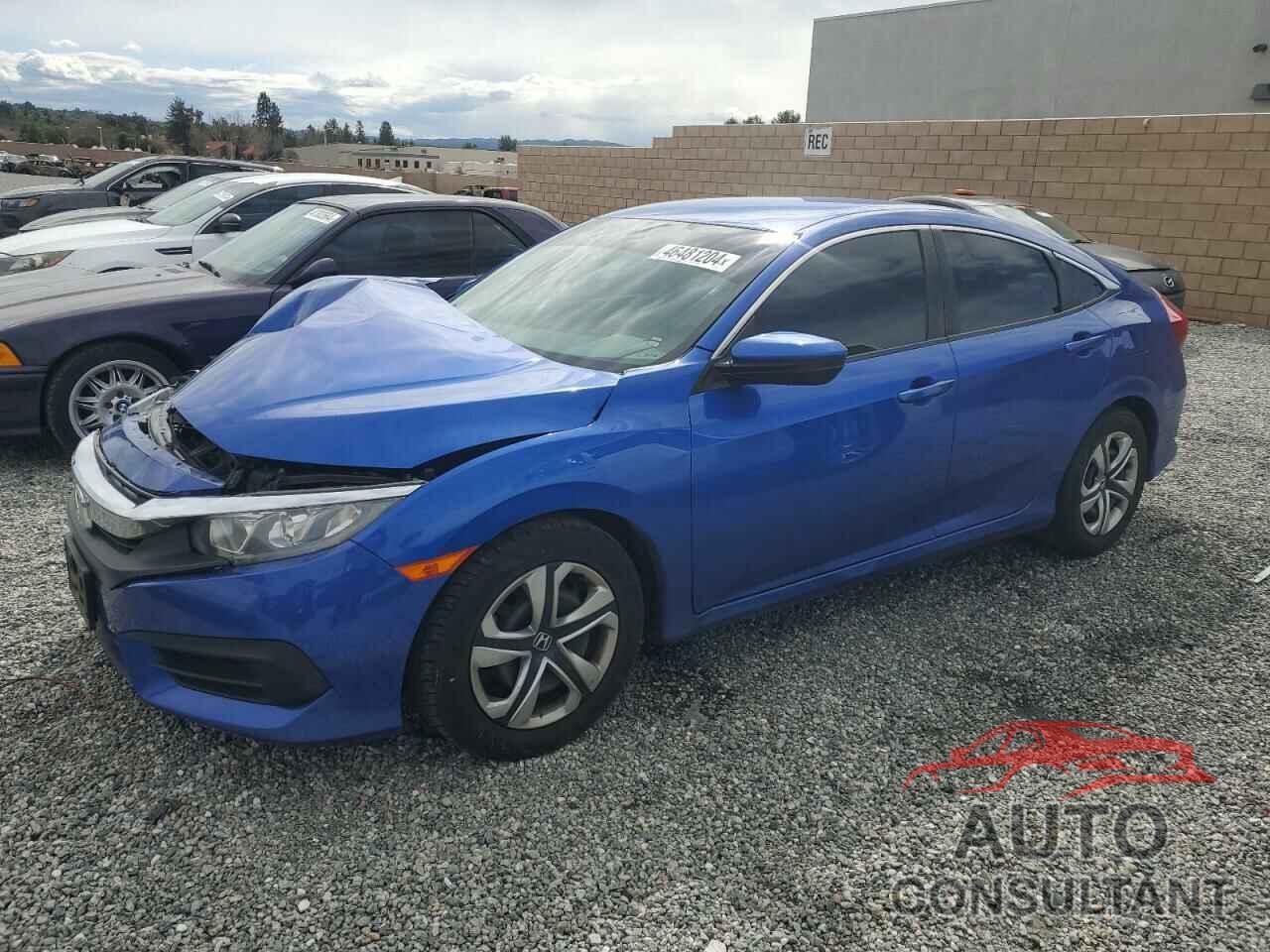 HONDA CIVIC 2017 - 2HGFC2F58HH507334