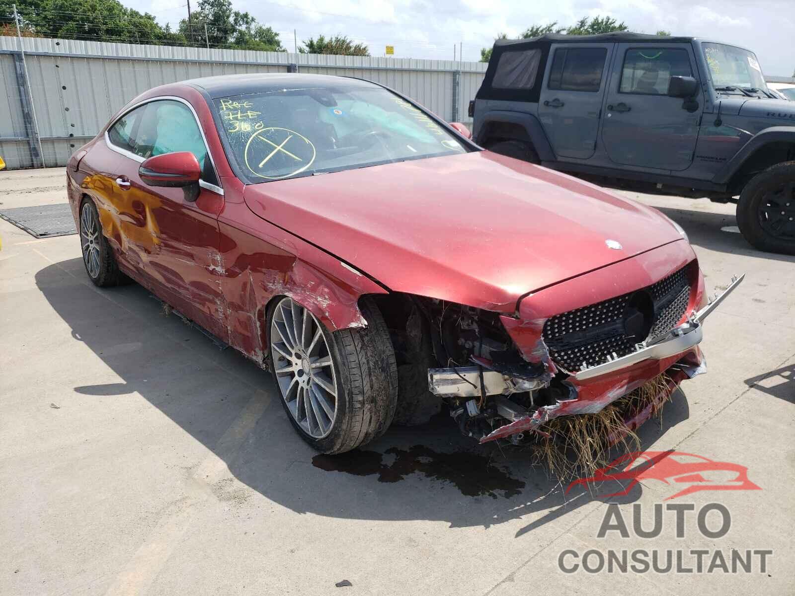 MERCEDES-BENZ C-CLASS 2017 - WDDWJ4JB6HF383634