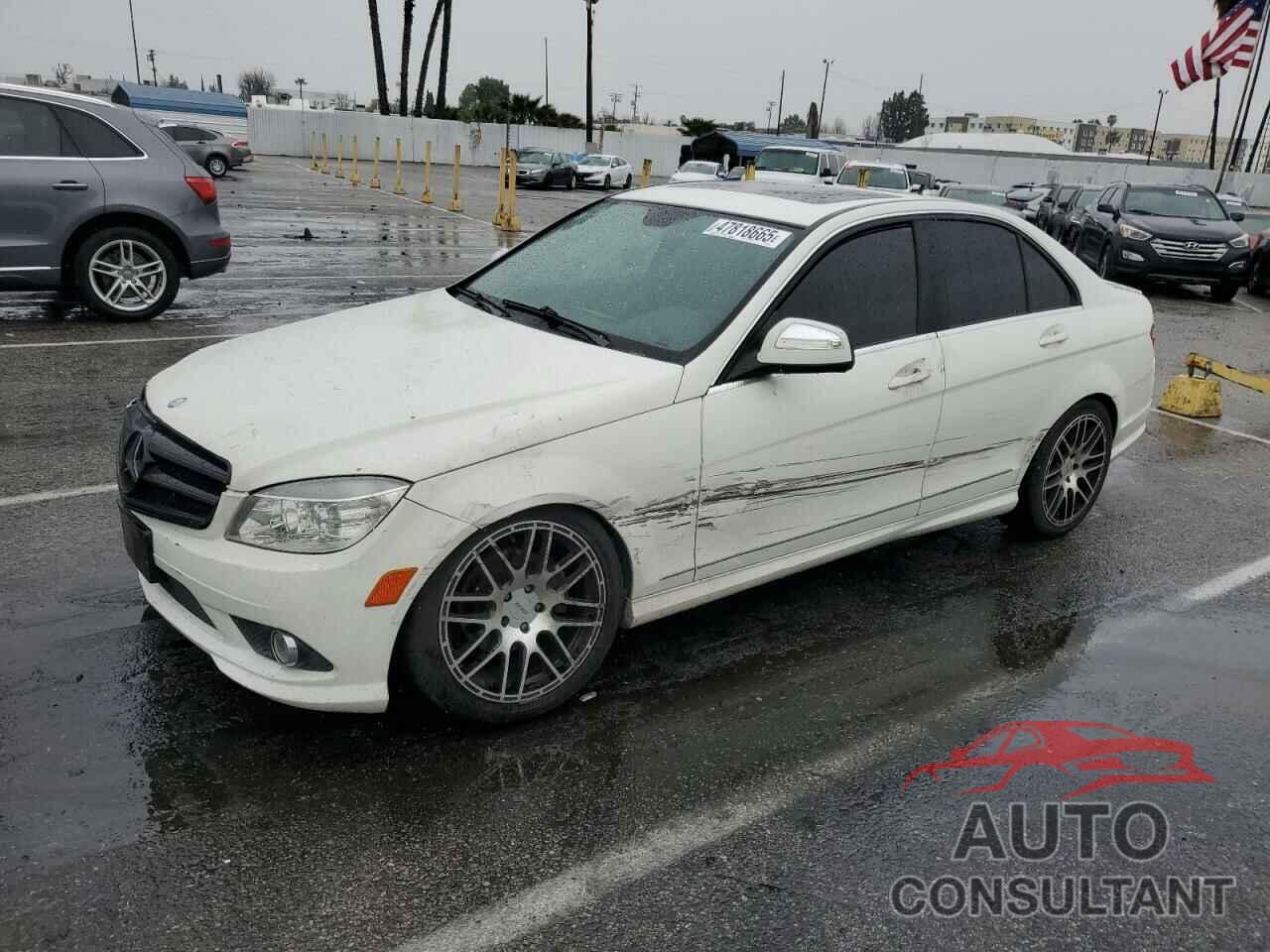 MERCEDES-BENZ C-CLASS 2009 - WDDGF54X19R053869
