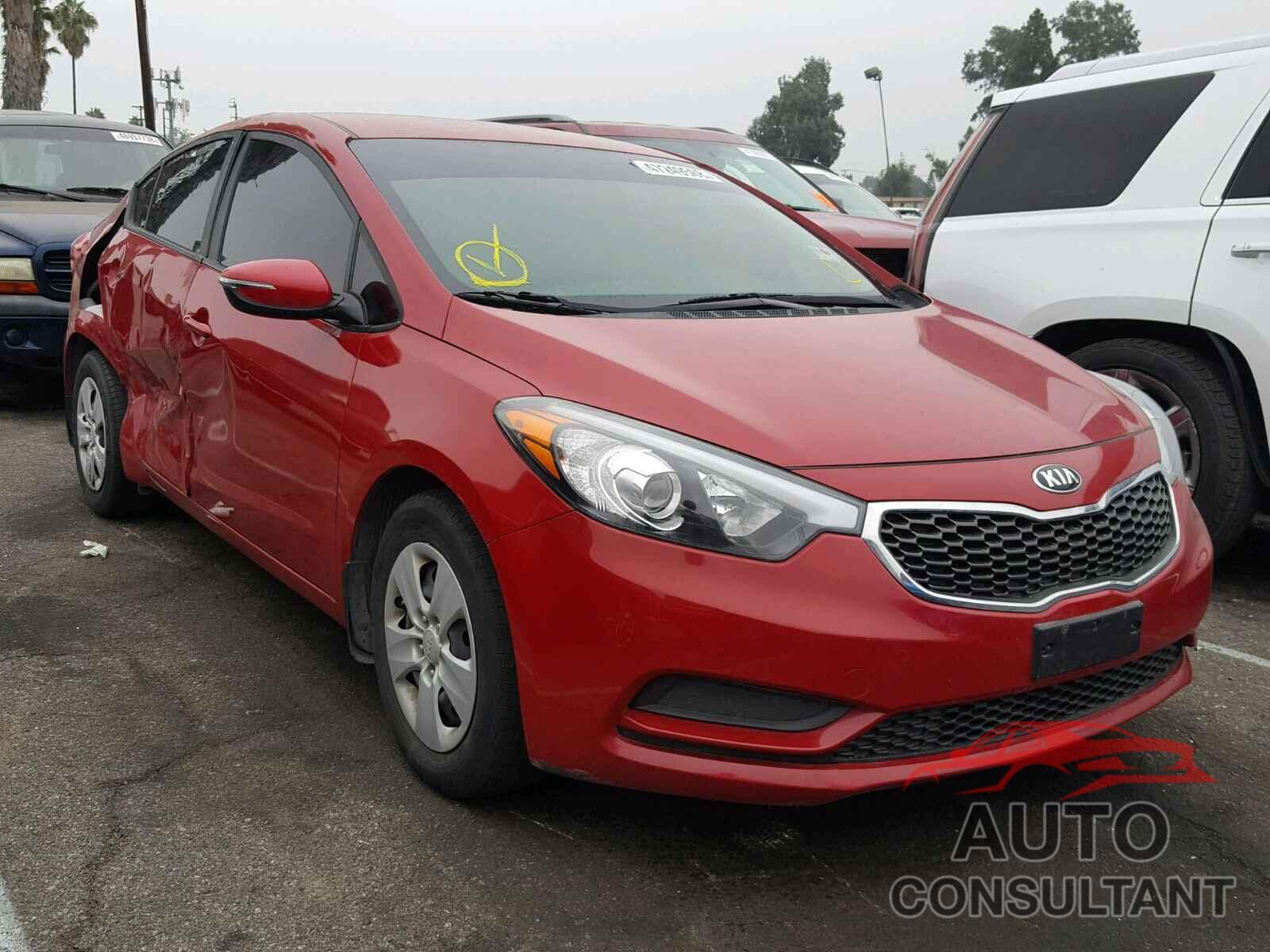 KIA FORTE 2016 - KNAFX4A60G5497884