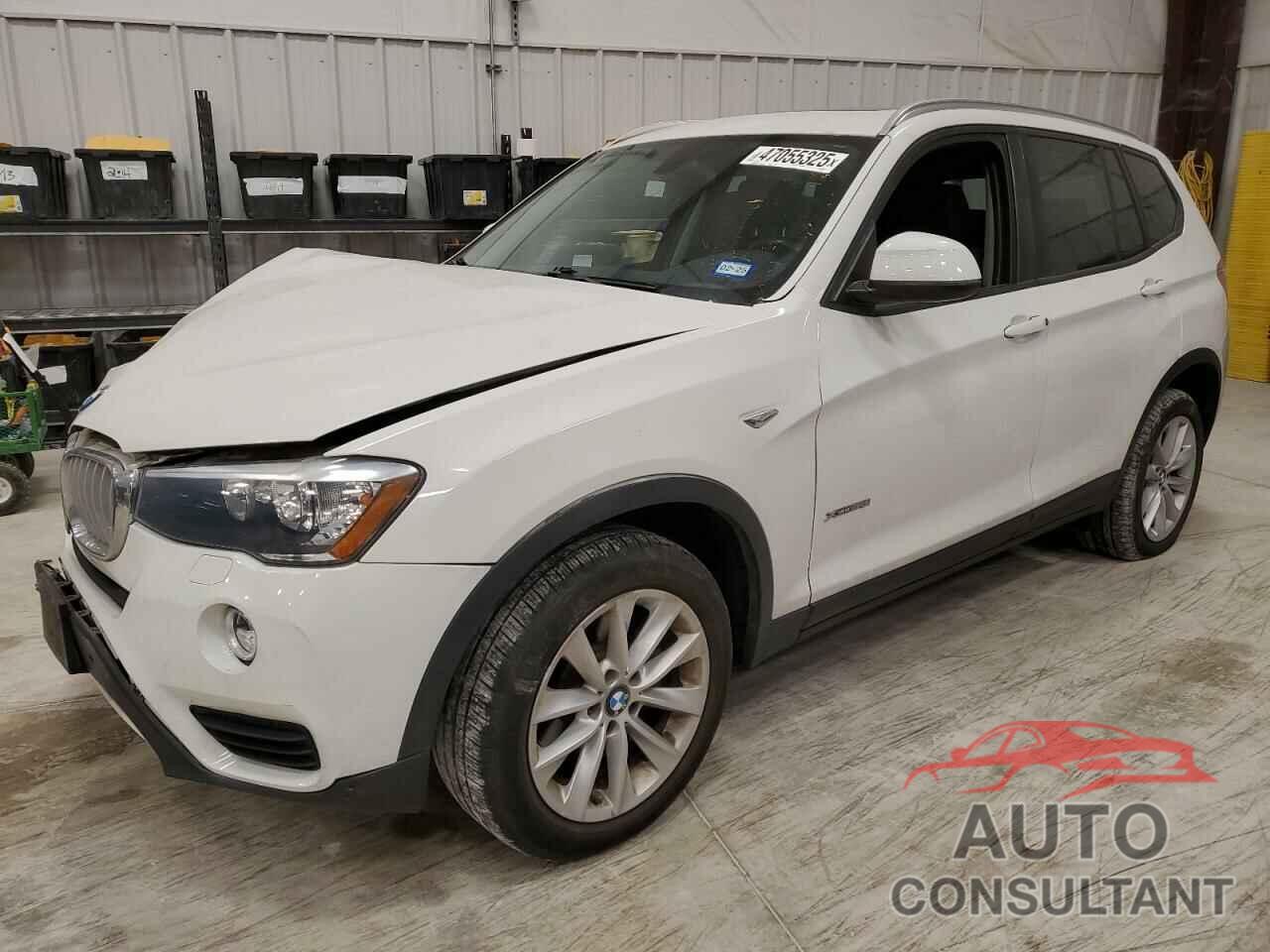 BMW X3 2016 - 5UXWX9C52G0D89513