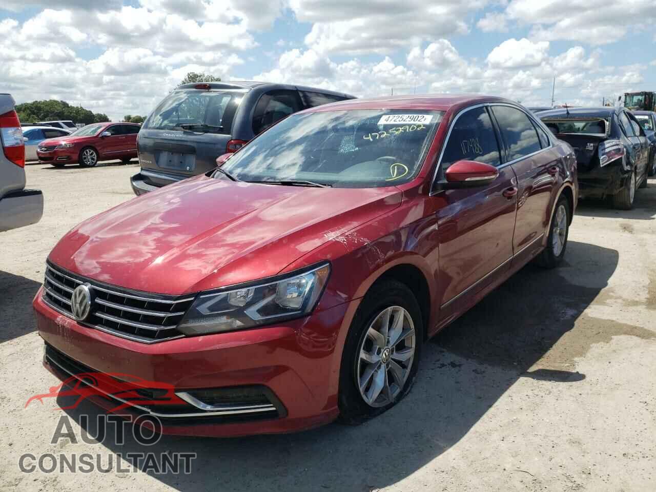 VOLKSWAGEN PASSAT 2017 - 1VWAT7A39HC057589