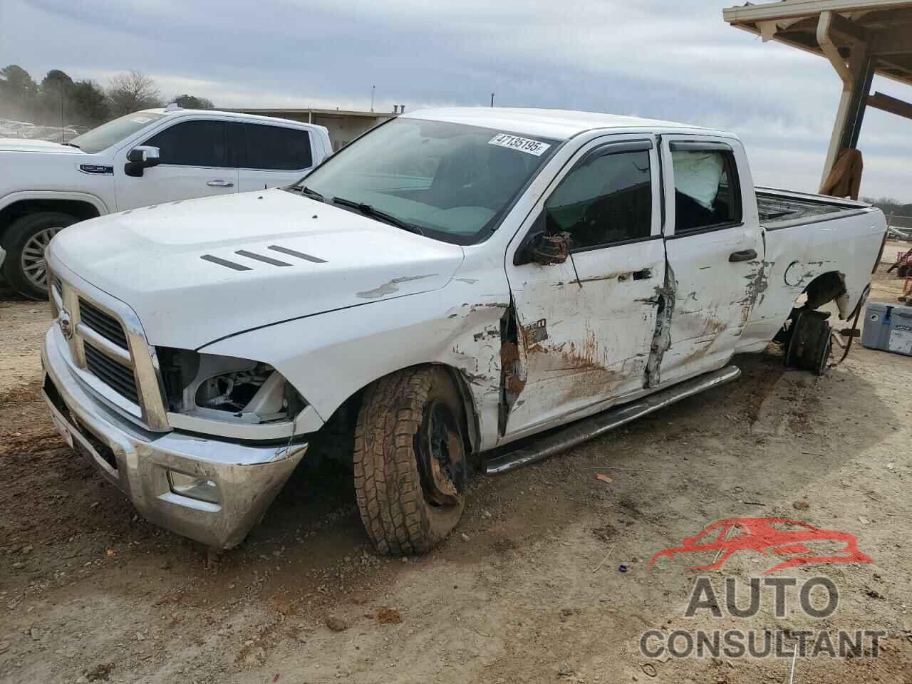 DODGE RAM 2500 2012 - 3C6TD5CT4CG265502