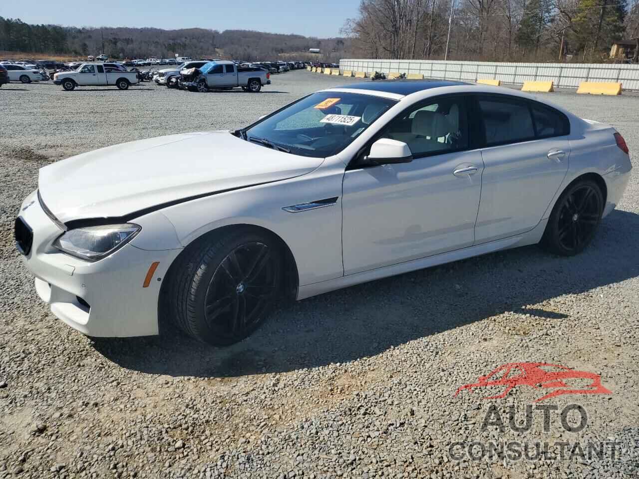 BMW 6 SERIES 2014 - WBA6B2C58ED129575
