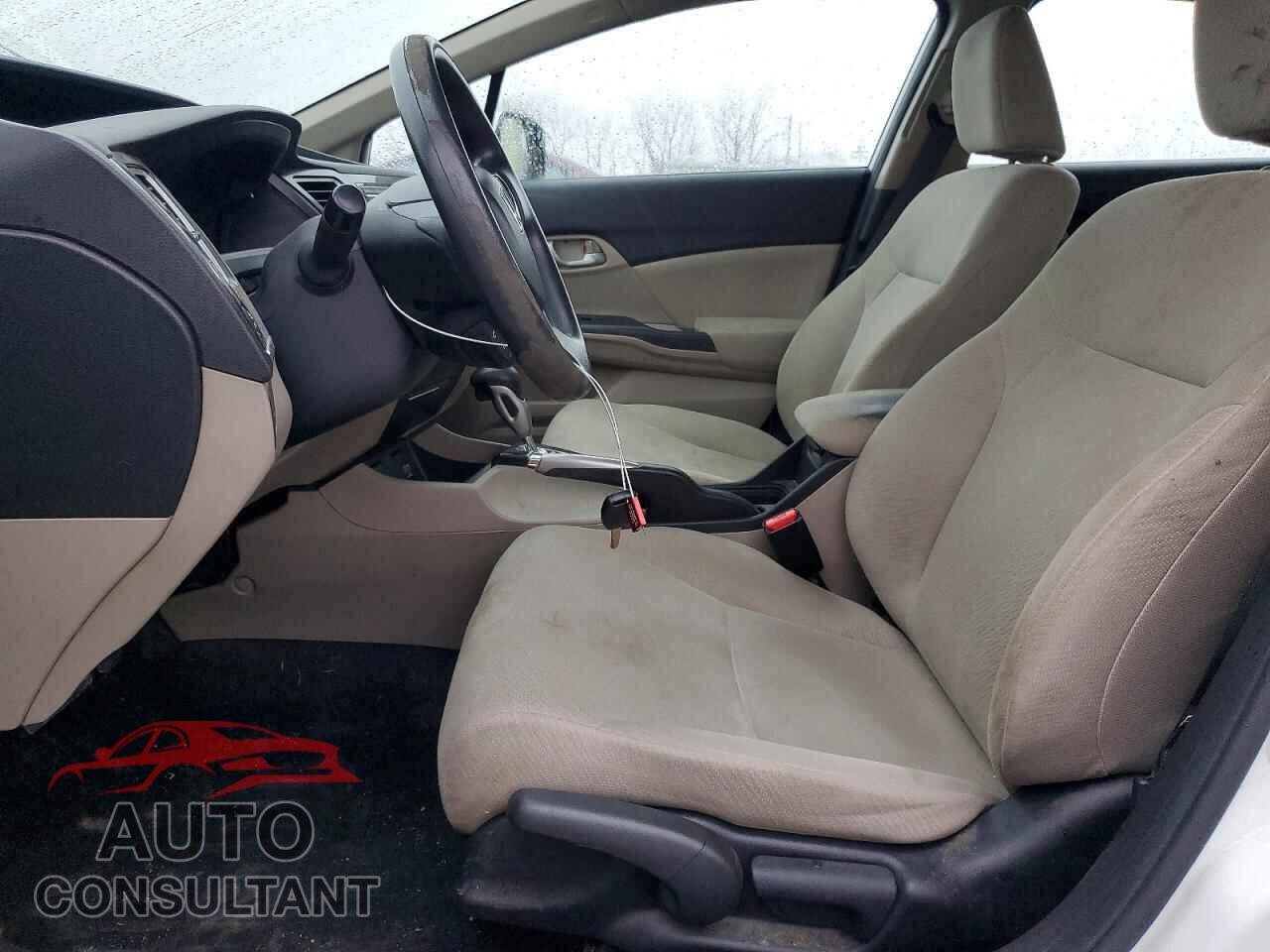 HONDA CIVIC 2013 - 19XFB2F50DE081727