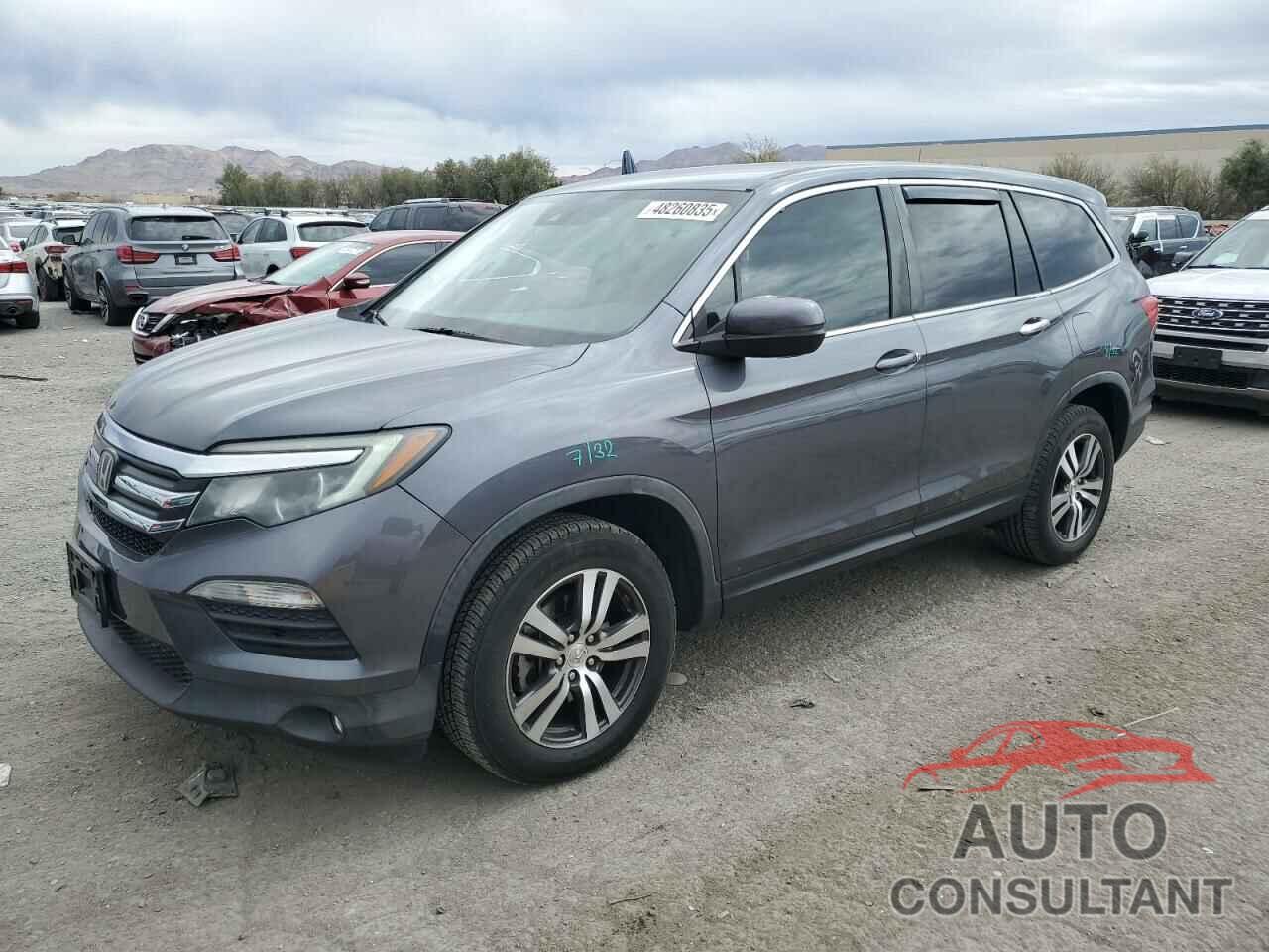 HONDA PILOT 2016 - 5FNYF6H46GB075910