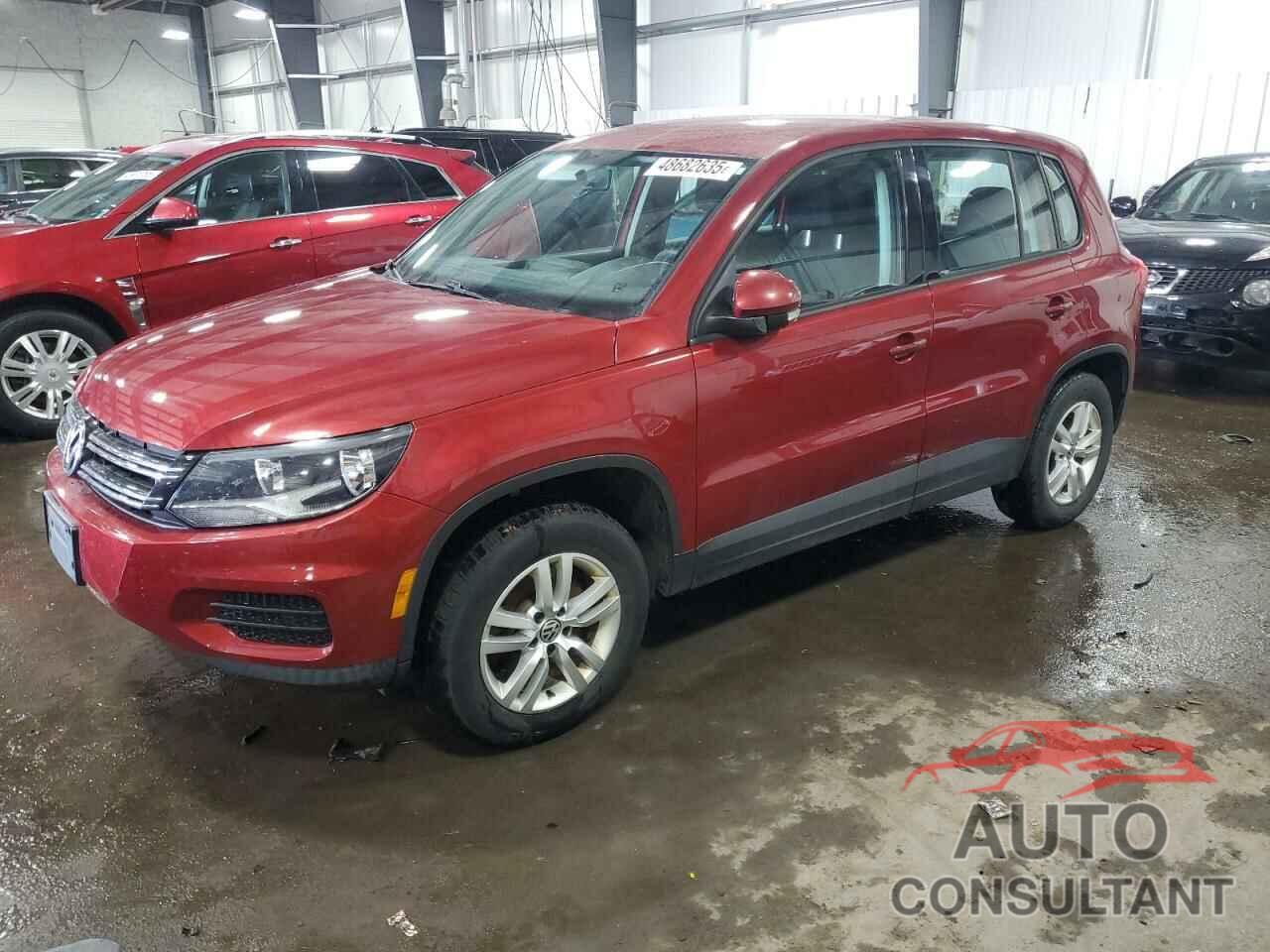 VOLKSWAGEN TIGUAN 2012 - WVGBV7AX0CW093453