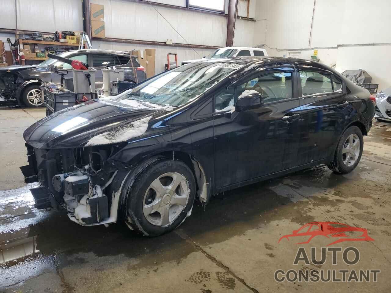 HONDA CIVIC 2013 - 2HGFB2F43DH018733