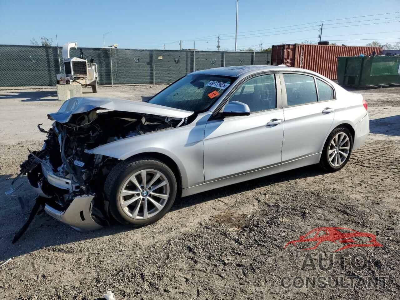 BMW 3 SERIES 2018 - WBA8E1G5XJNU89374
