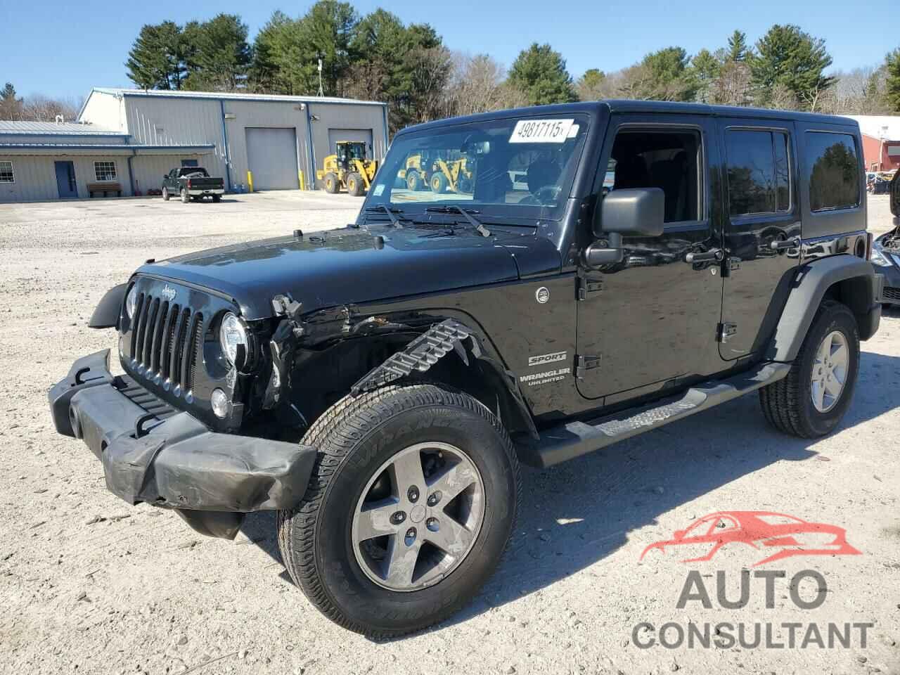 JEEP WRANGLER 2017 - 1C4BJWDG3HL734898