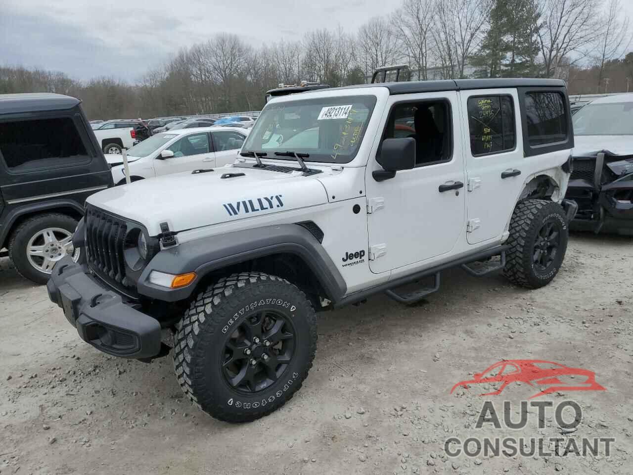 JEEP WRANGLER 2021 - 1C4HJXDGXMW507023