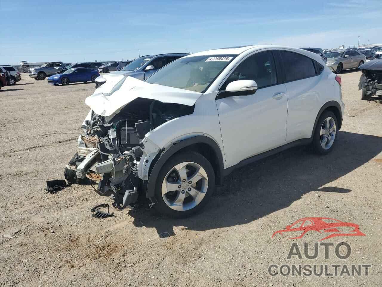 HONDA HR-V 2016 - 3CZRU6H54GM753143