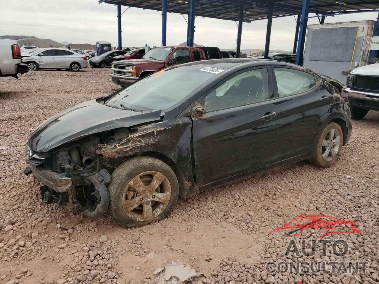 HYUNDAI ELANTRA 2013 - KMHDH4AE5DU873068