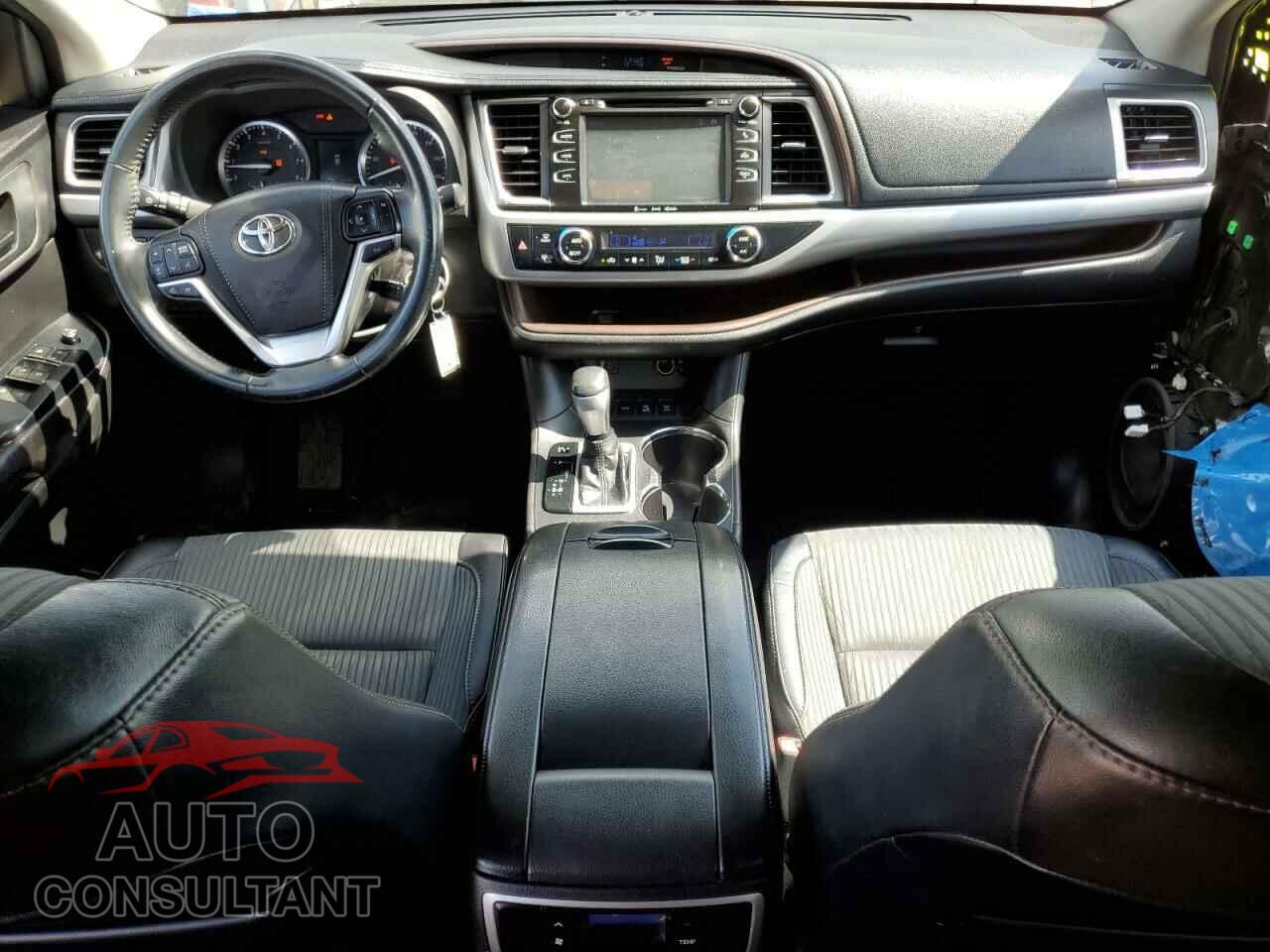TOYOTA HIGHLANDER 2016 - 5TDBKRFH9GS312880
