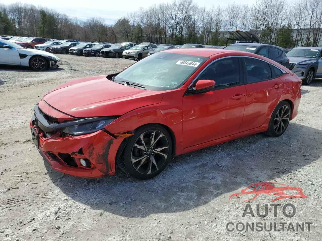 HONDA CIVIC 2019 - 2HGFC2F88KH597604