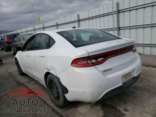 DODGE DART 2016 - 1C3CDFAA1GD593757