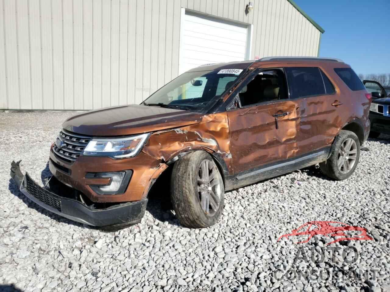 FORD EXPLORER 2017 - 1FM5K8D89HGA41711