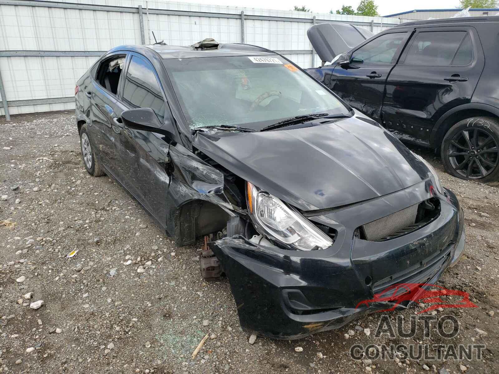 HYUNDAI ACCENT 2017 - KMHCT4AE4HU364587