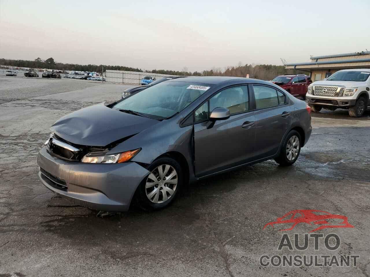 HONDA CIVIC 2012 - 19XFB2F56CE099972
