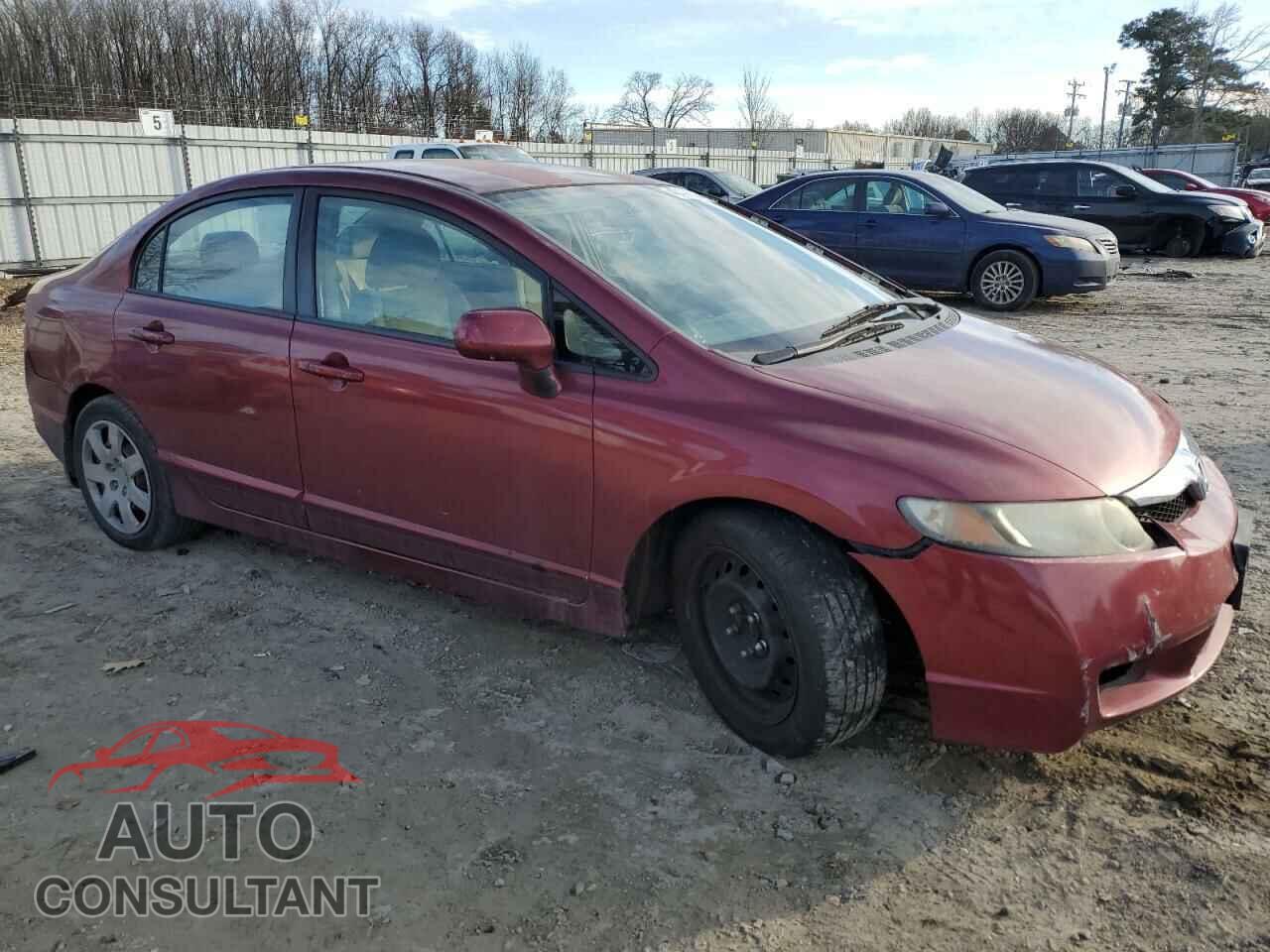 HONDA CIVIC 2009 - 2HGFA165X9H516070