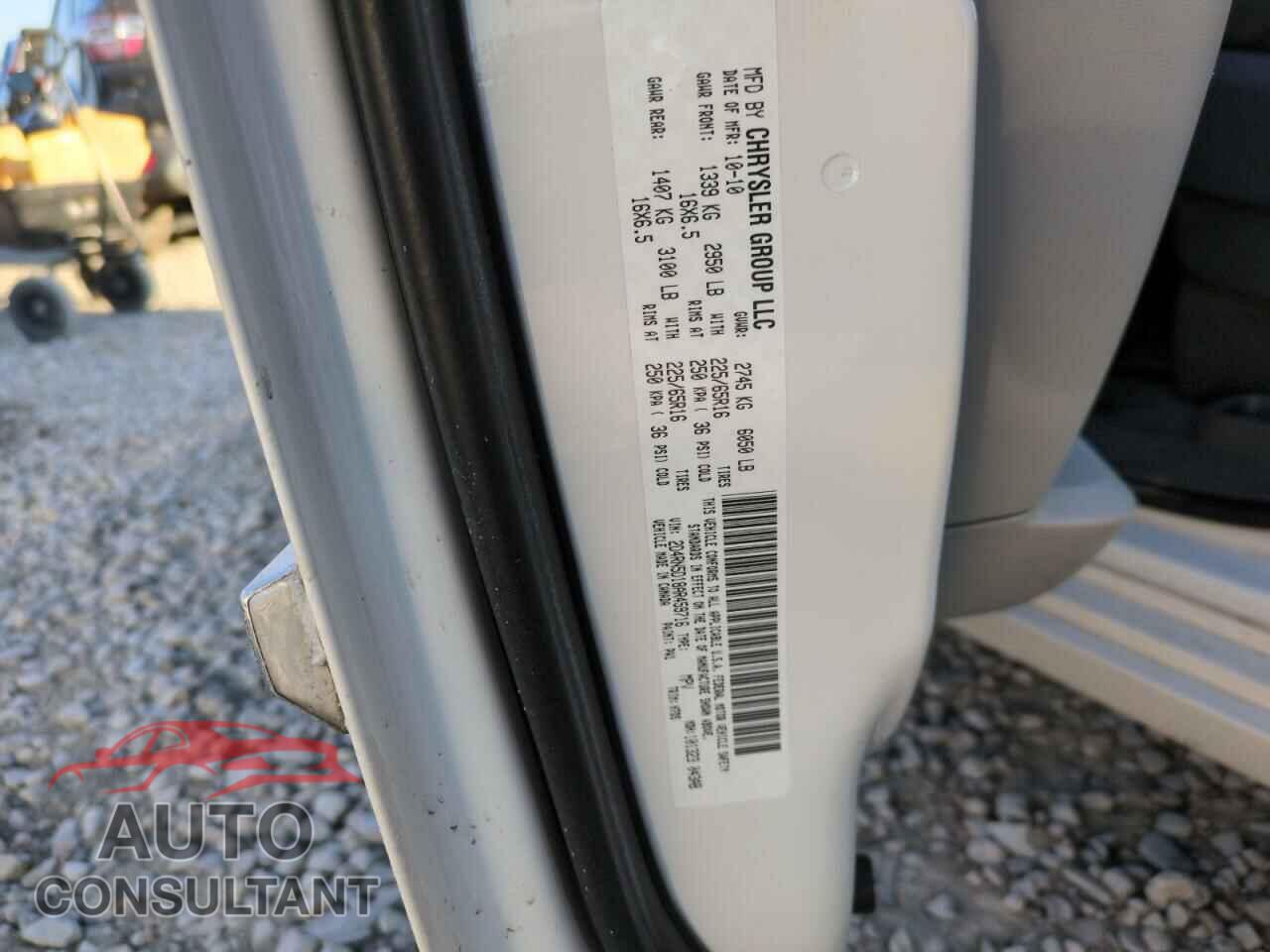 DODGE CARAVAN 2010 - 2D4RN5D18AR459716