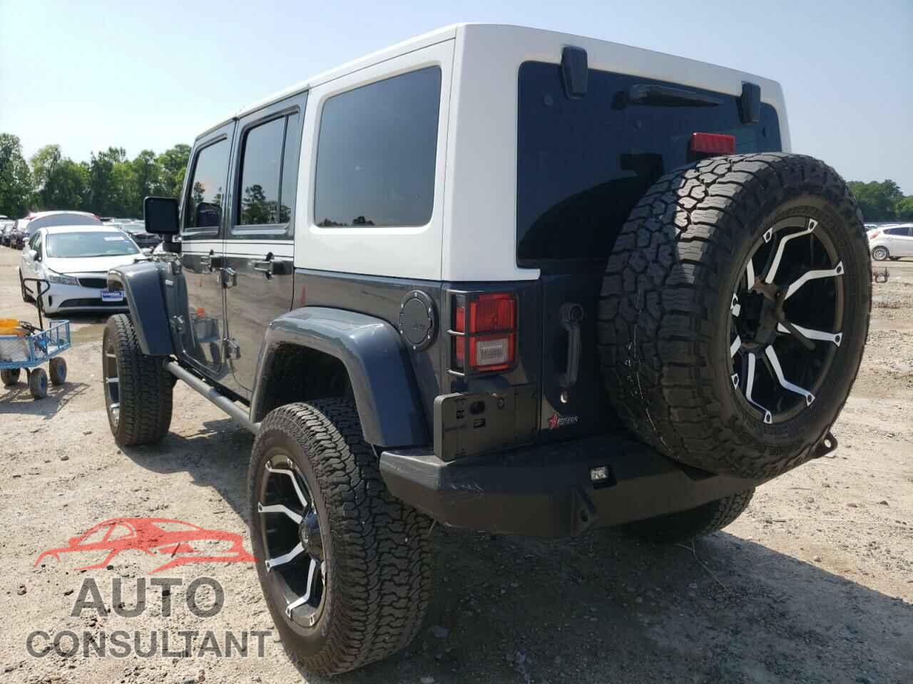 JEEP WRANGLER 2017 - 1C4BJWEG2HL657584