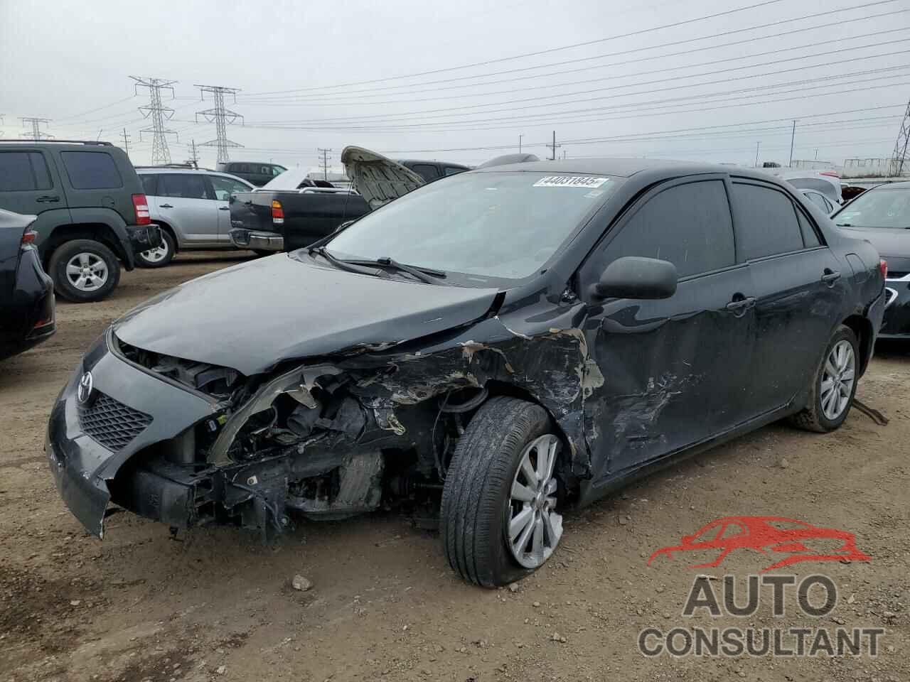 TOYOTA COROLLA 2009 - 1NXBU40E89Z011782
