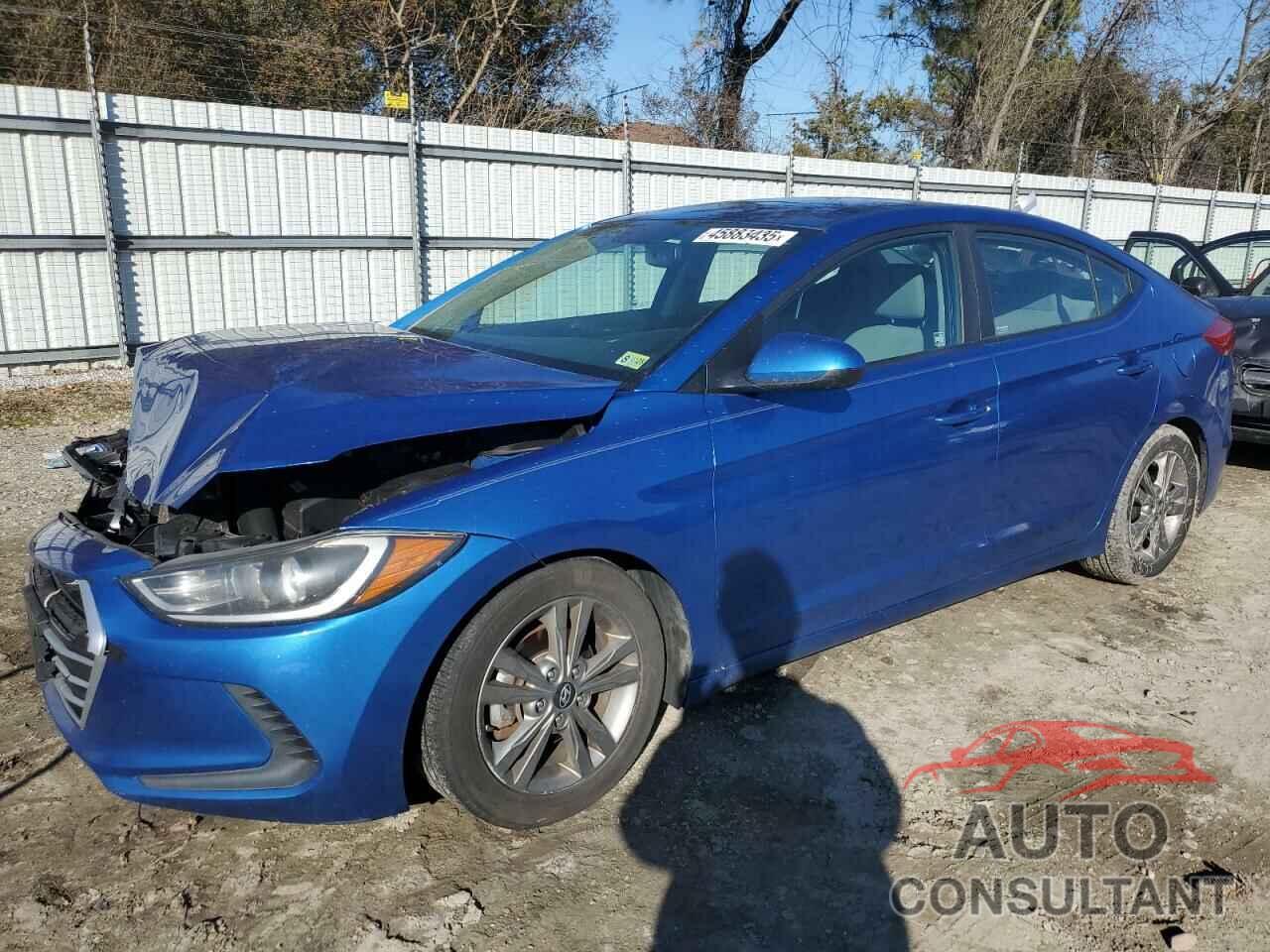 HYUNDAI ELANTRA 2018 - 5NPD84LF8JH371686