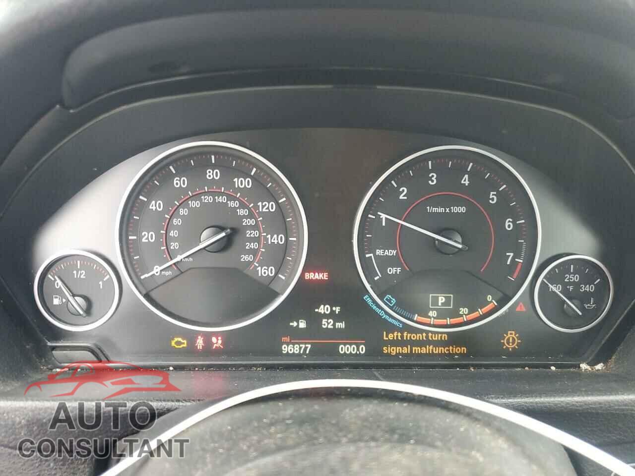 BMW 3 SERIES 2016 - WBA8E3G56GNU00548