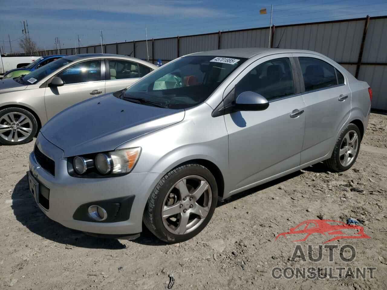 CHEVROLET SONIC 2012 - 1G1JE5SH5C4180409