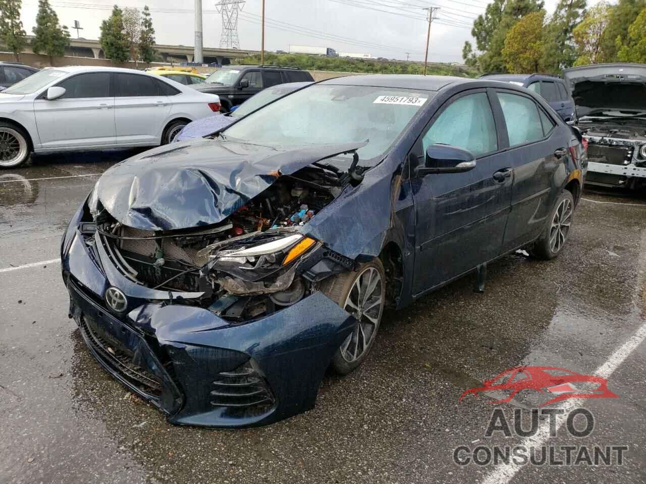 TOYOTA COROLLA 2017 - 5YFBURHE8HP620842