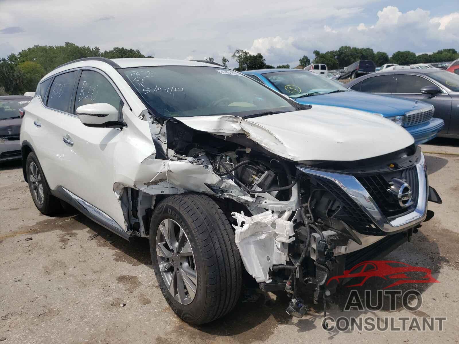 NISSAN MURANO 2017 - 5N1AZ2MH8HN124727