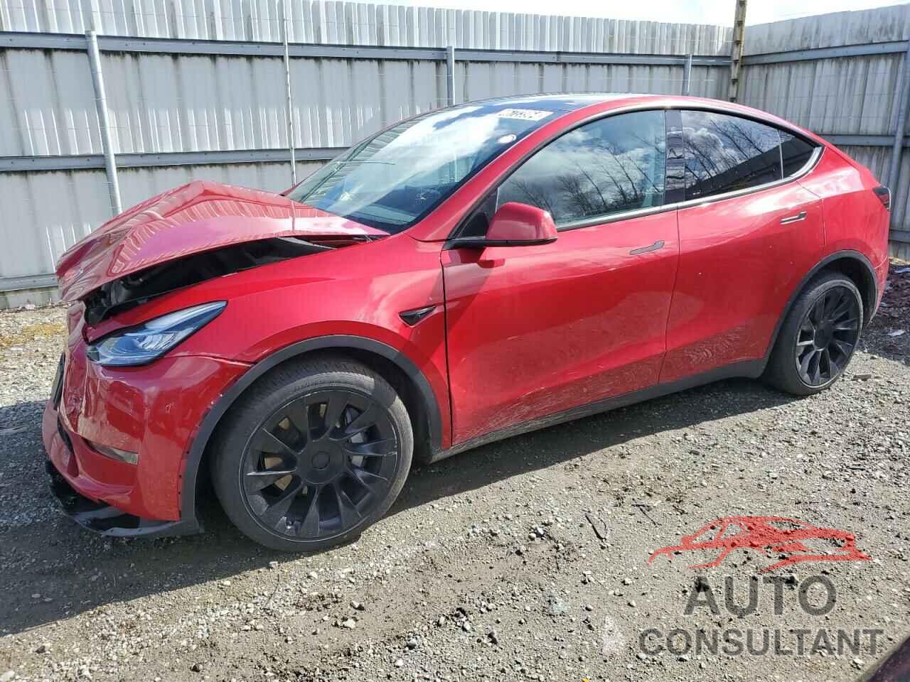 TESLA MODEL Y 2022 - 7SAYGDEE6NF386719