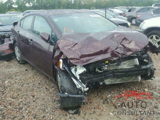 KIA FORTE 2017 - 3KPFK4A77HE091388