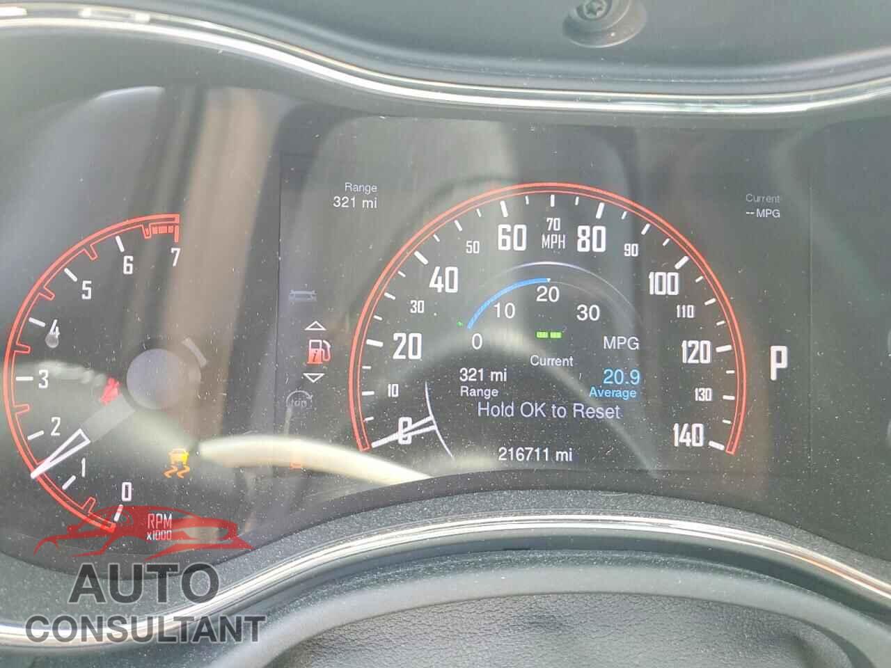 DODGE DURANGO 2015 - 1C4RDJEGXFC764114