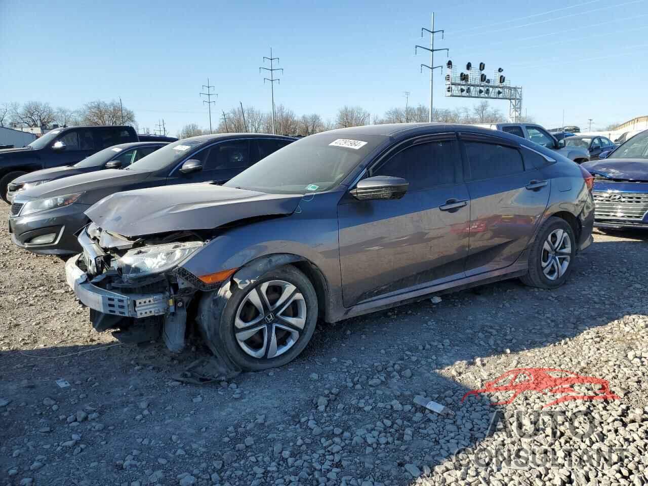 HONDA CIVIC 2018 - 19XFC2E59JE011959