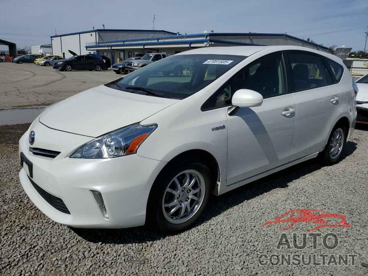 TOYOTA PRIUS 2012 - JTDZN3EU8C3176058